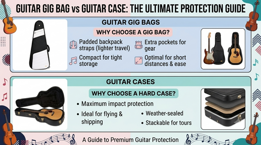 Guitar Gig Bag vs Guitar Case: Which Should You Choose?