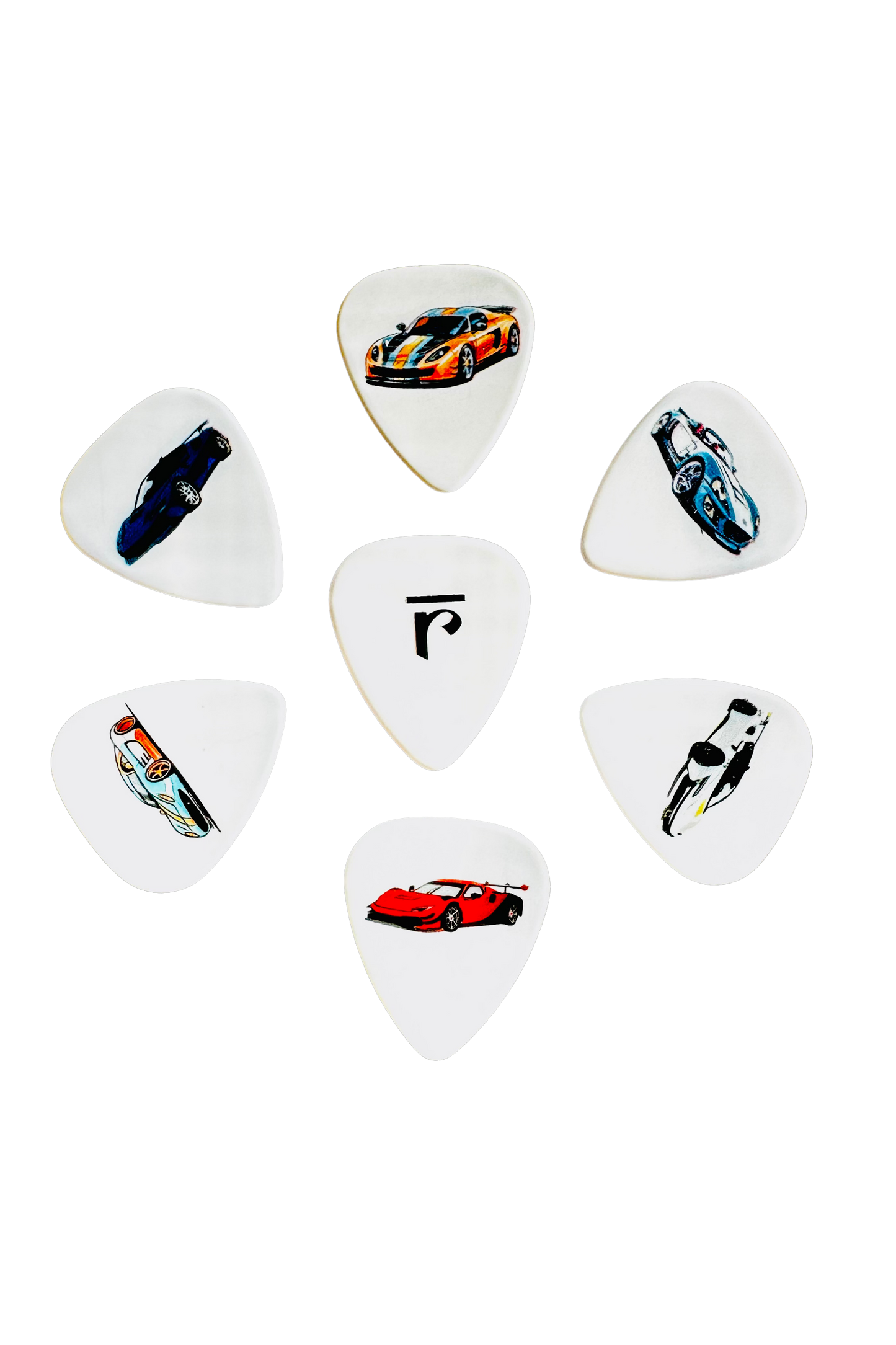 ROOH Derlin Guitar Picks -  Racing X Series