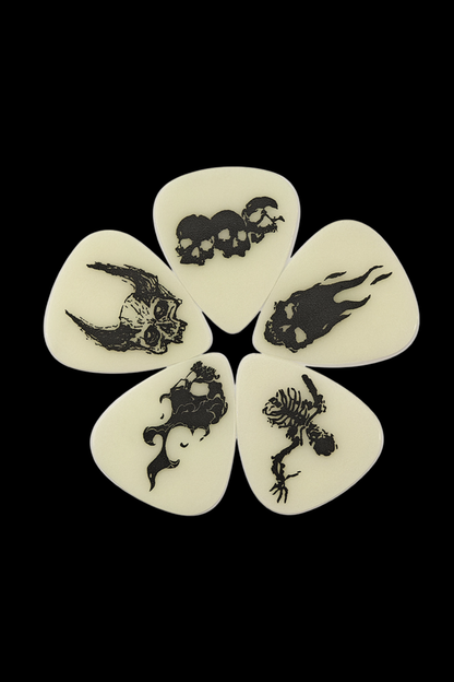 ROOH Celluloid Guitar Picks - (Glow in the Dark)