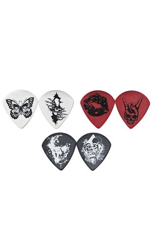 ROOH Jazz Guitar Picks -  Skull Series