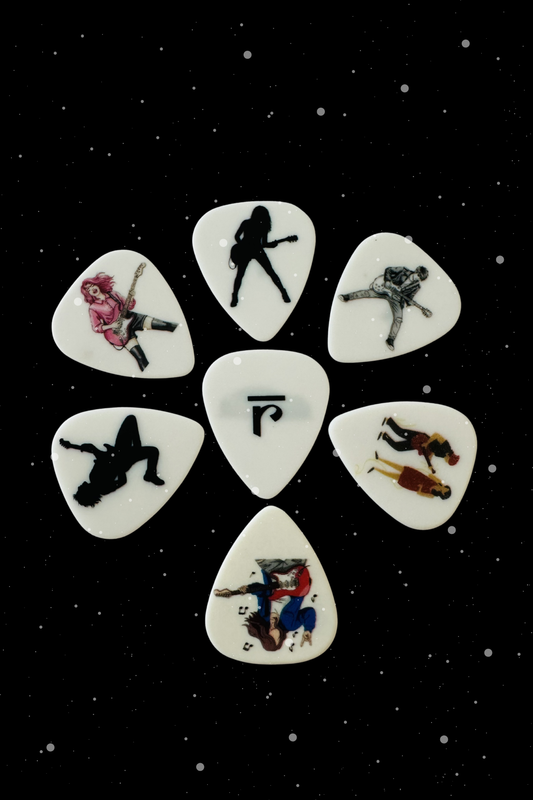 ROOH Derlin Guitar Picks -  Rockstar Series