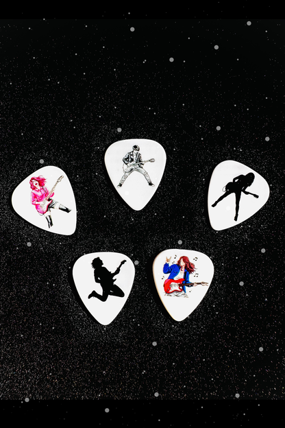 ROOH Derlin Guitar Picks -  Rockstar Series