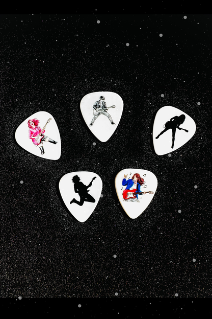 ROOH Derlin Guitar Picks -  Rockstar Series