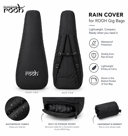 ROOH Raincover Guitar gig Bags